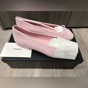 2024 
CHANEL Ballet Flats Light Pink. These are hard to find.  NWT